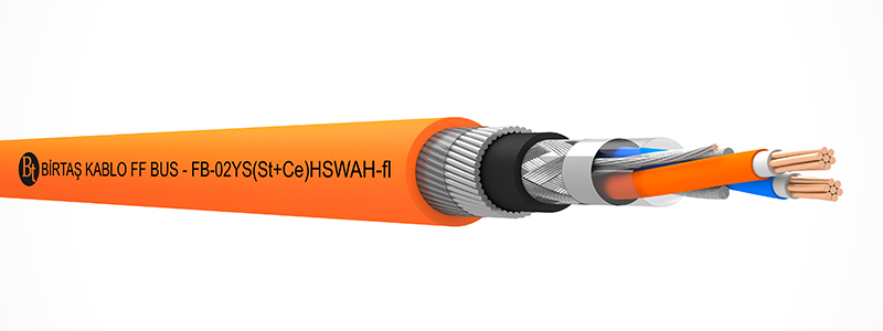 FOUNDATION FIELDBUS - PVC FB-02YS(St-Ce)HSWAH – (1x2x18/7 AWG)